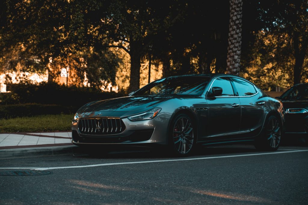 Black Luxury car