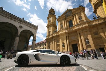 Luxury car in Germany